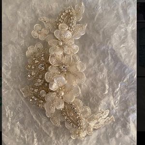 Lace Wedding hairpiece